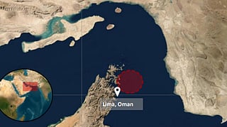 Tanker struck by 'unknown projectile' off Oman
