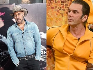 Salman Khan reunites with Sohail Khan (Photo/ANI/Instagram@primevideoin)