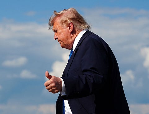US President Donald Trump
