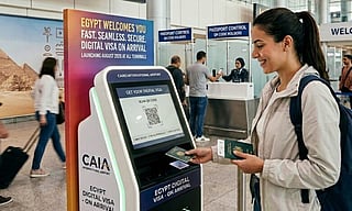 A new QR code-based tourist visa system has been launched by Egypt, where visitors can obtain their visas digitally before travelling or upon arrival at Cairo International Airport, as part of efforts to modernise border procedures and help attract 30 million tourists annually by 2030.