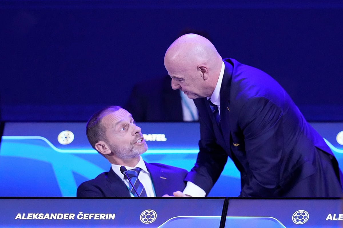 FIFA President Infantino Holds Emergency Talks