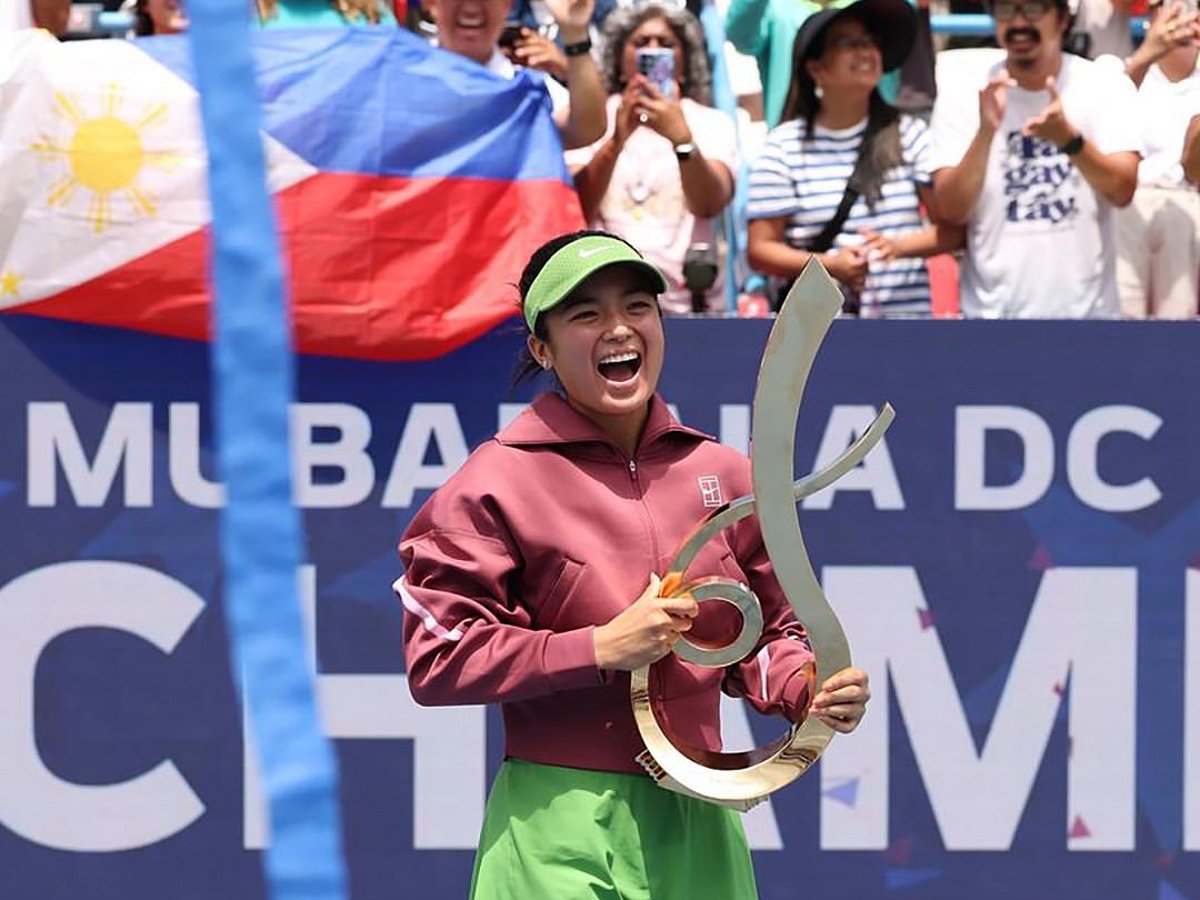 Alex Eala Claims Historic Mubadala DC Open Title