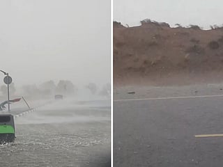 Heavy rain, hail hit Sharjah; more UAE showers ahead