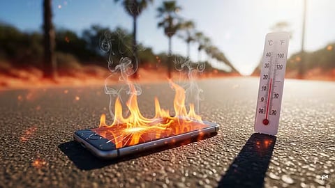 Extreme UAE temperatures can overheat smartphones and permanently reduce battery life.
