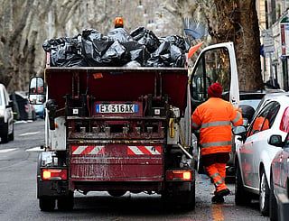 A one-million-euro lottery ticket was found in the rubbish in Italy after the panicked winner asked binmen to help her retrieve it,