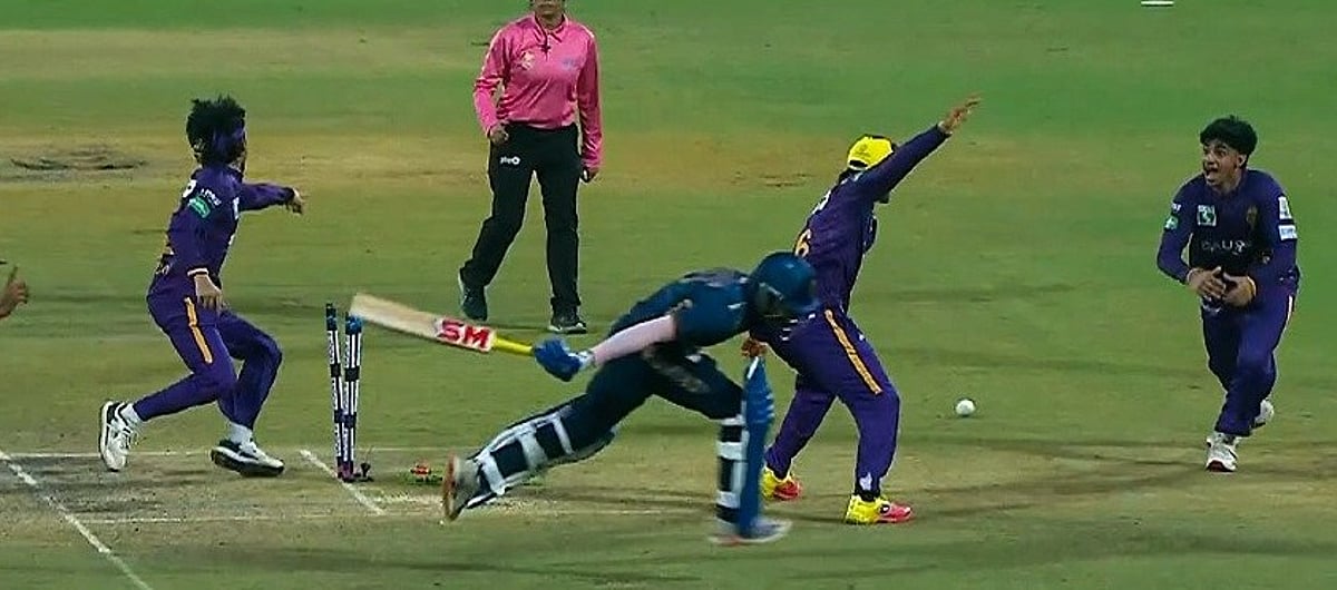 Himmat Singh's Accidental Kick Sparks Bizarre Run-out in Delhi Premier League