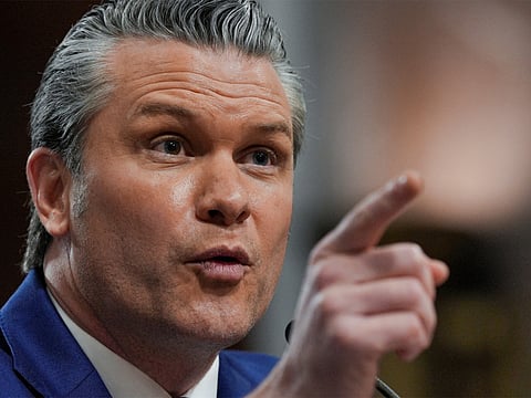 US Secretary of War Pete Hegseth (File Photo/Reuters)