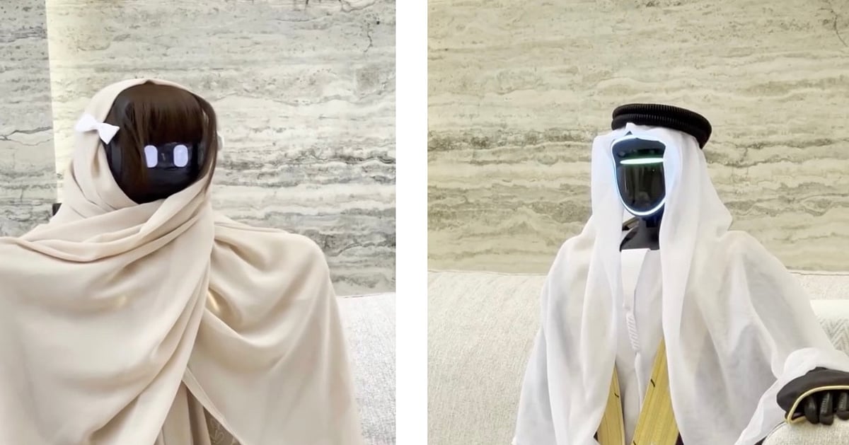 Viral Robot Bu Sunaidah to Marry Moza in Dubai