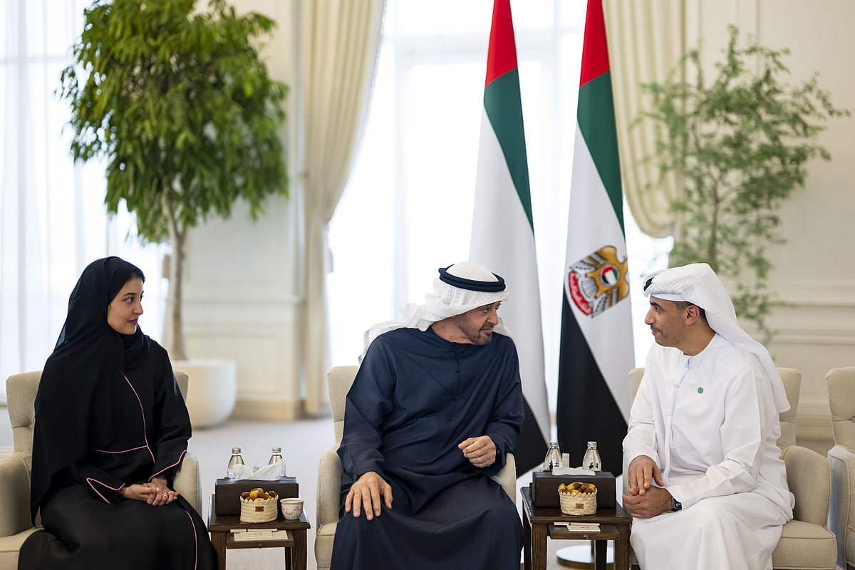 UAE President Meets Expo 2025 Osaka Pavilion Team