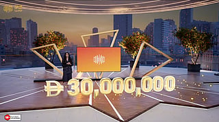 UAE Lottery show host Diala Makki during Lucky Day Draw No. 260805