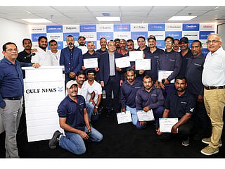 Top performing GN news boys honoured on August 3 for subscription campaign success