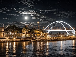 Six key locations will be illuminated to create a vibrant nighttime destination.