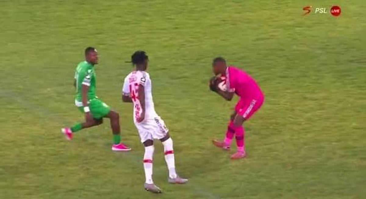 Goalkeeper Receives Red Card in Bizarre Incident