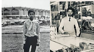 Shaukat Rana Muhammad Rafi has preserved decades of bills, telegrams, stamps in his home. 