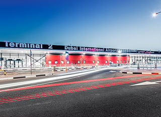 A view of Dubai International Airport Terminal 2.