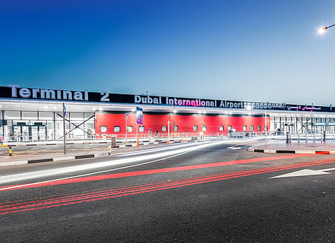 A view of Dubai International Airport Terminal 2.
