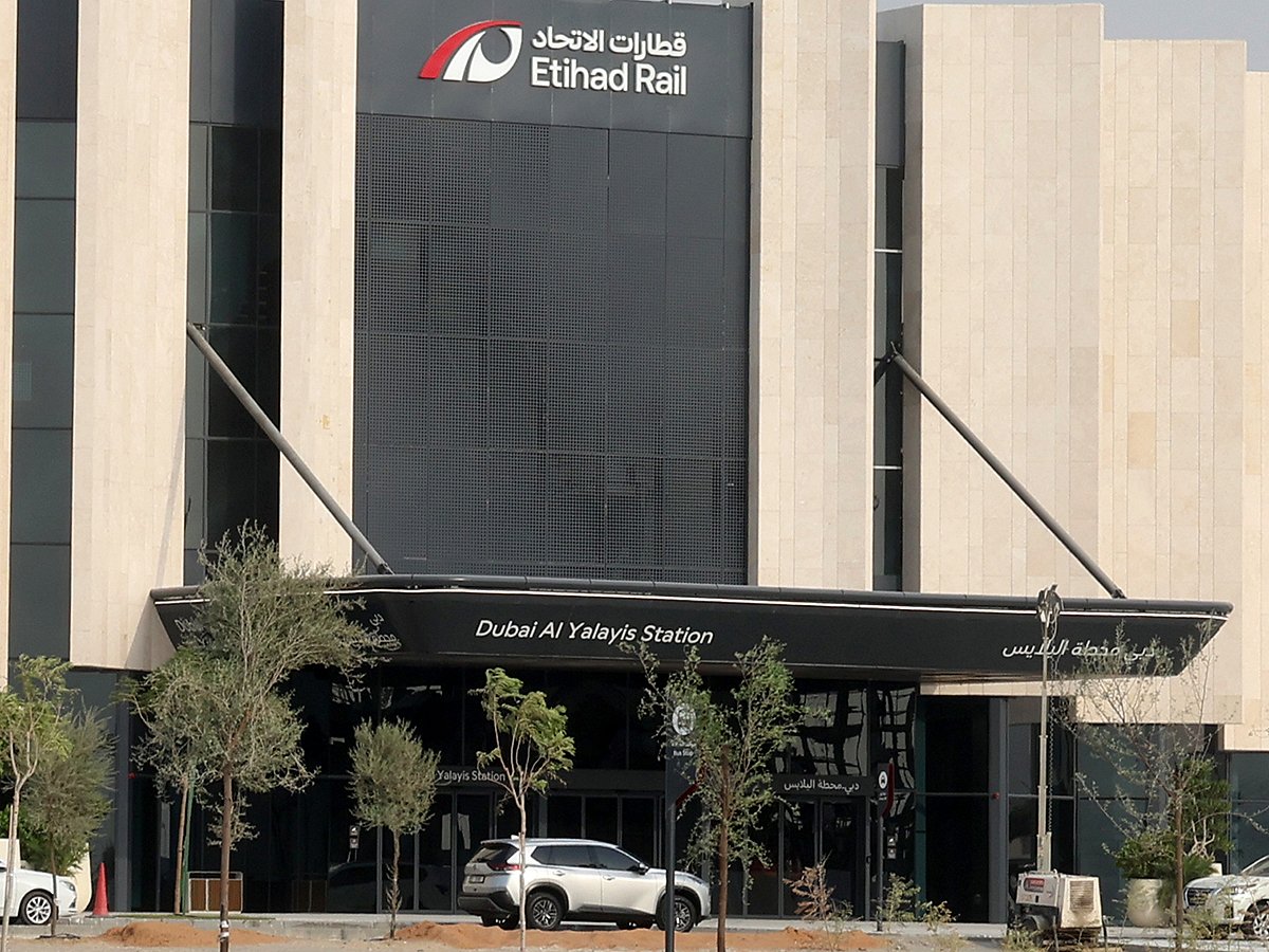 Dubai's Etihad Rail passenger station named 'Al Yalayis Station'