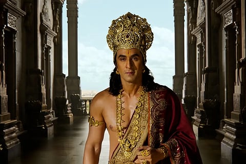 Ranbir Kapoor in Ramayana. 
