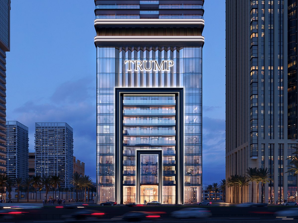 Dubai's 350-meter Trump Tower Enters New Construction Phase