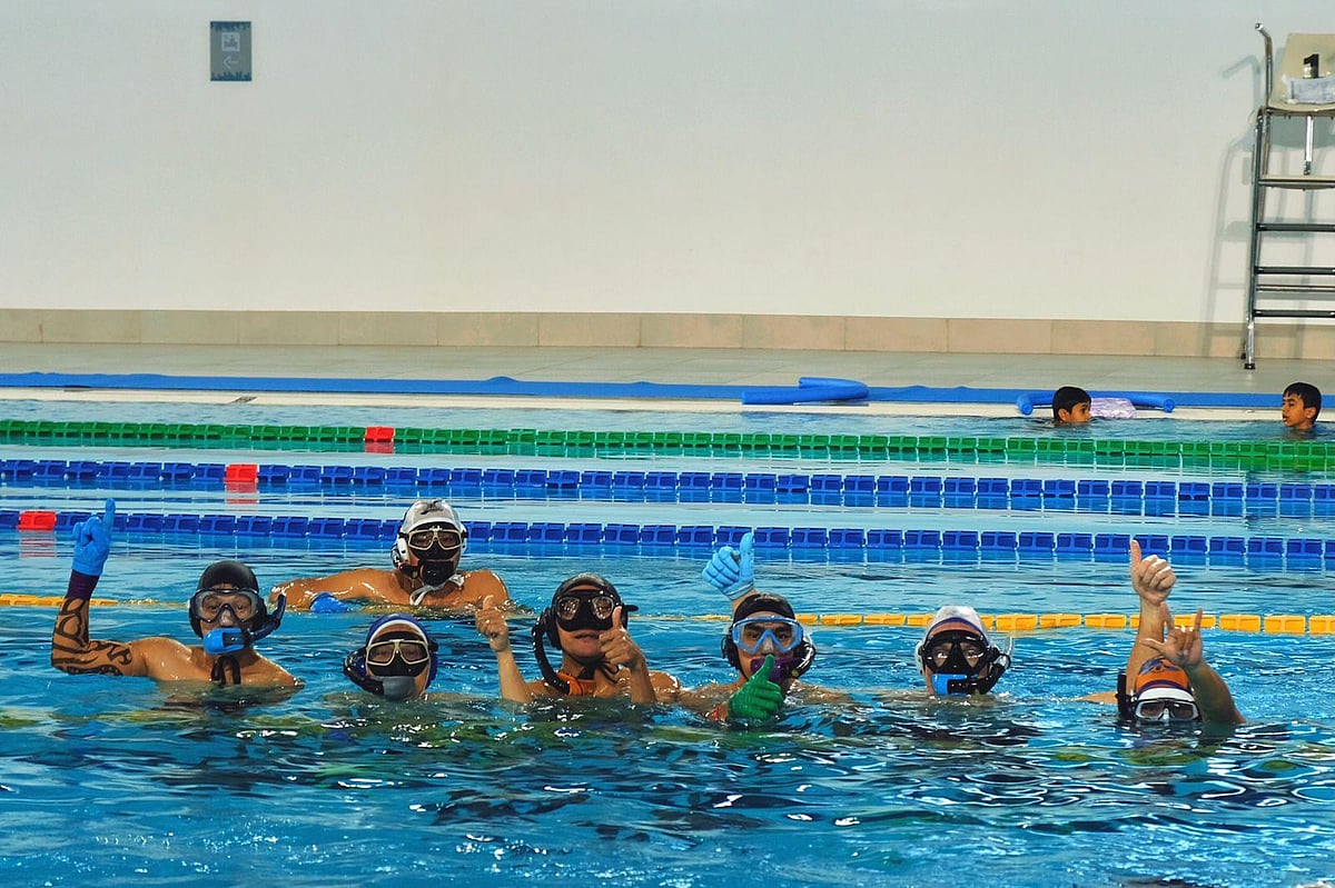 Filipino Expats Promote Underwater Hockey in Dubai