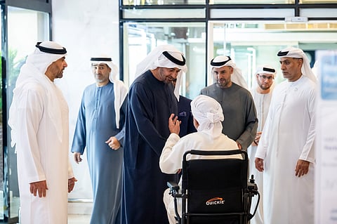 During the visit, the President was seen greeting shoppers, warmly shaking hands with employees and interacting with people inside the store.