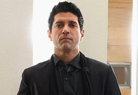  Farhan Akhtar finds himself in an odd spot: The man behind two of Bollywood's most anticipated upcoming films, and yet neither is anywhere close to a set.
