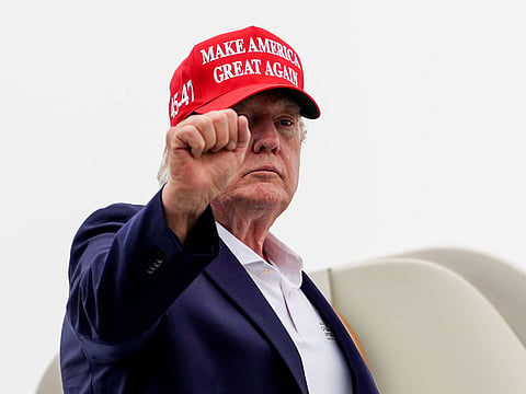 US President Donald Trump on Monday threatened to bomb Oman if it "gets in the way" of a deal with Iran on the Strait of Hormuz.