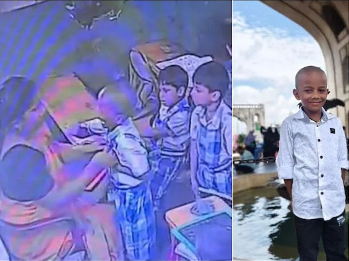 The incident, involving Pranay Teja, took place at a school in the city’s One Town area.