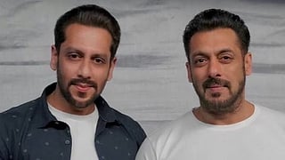 Parvez Kazi with Salman Khan