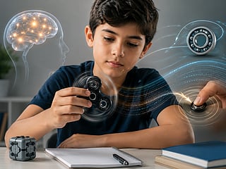 The small movements of fidgeting may give restless energy an outlet, making it easier to stay engaged and focused.