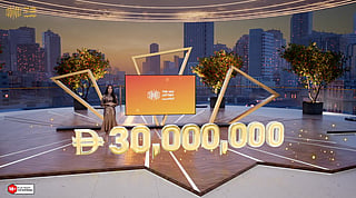 UAE Lottery show host Diala Makki during Lucky Day Draw No. 260829