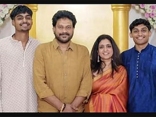 (From left) Rishab Sreedharan Iyer, Sreedharan Iyer, Lakshmi Sreedharan Iyer and Rudra Sreedharan Iyer, the four family members missing in Nepal.