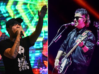 Between Eraserheads nostalgia and Parokya ni Edgar sing-alongs: Filipino music legends Chito Miranda (left) and Ely Buendia, are set to stage a concert in Dubai on Sunday August 30, 2026.