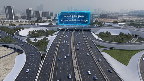 The new Dubai road project will include 17 kms of roads and 3.7 km of bridges