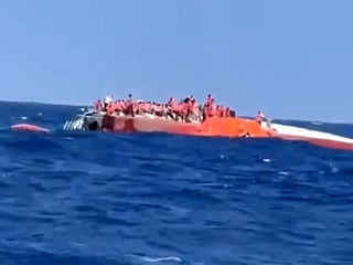 The cause of the capsize was not immediately known.