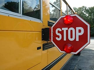Failing to stop carries a Dh1,000 fine and 10 traffic points, police said, reiterating traffic rules designed to protect pupils crossing roads around school buses.