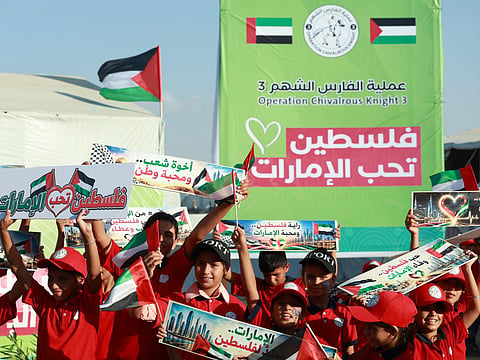 Gaza hosts ‘Palestine Loves the UAE’ event celebrating Emirati support, ties