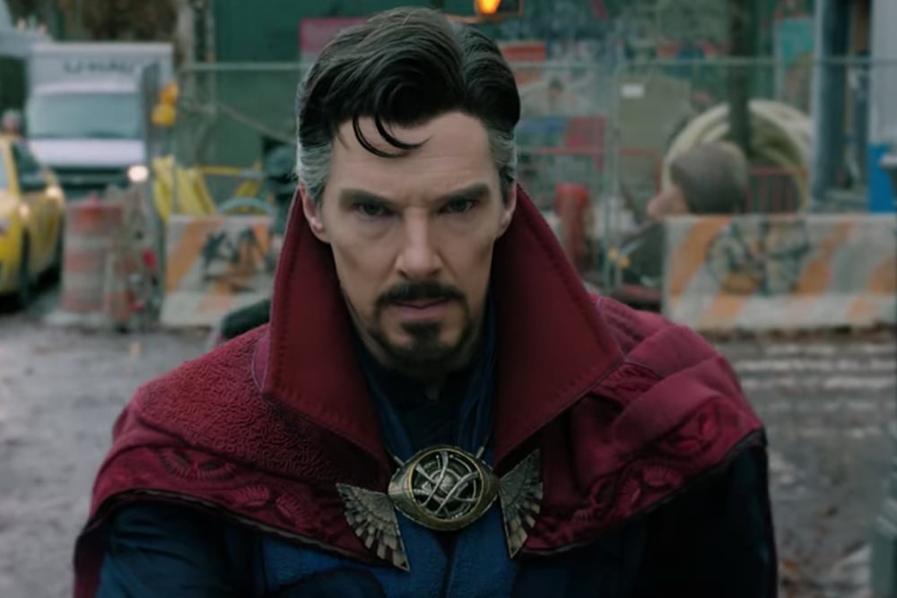 Benedict Cumberbatch as Dr Strange 