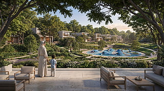 Arada's project in New Damascus features a 700,000 square metre park. 