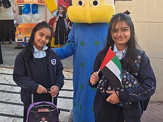 Scroll through the back-to-school moments shared by Gulf News readers below