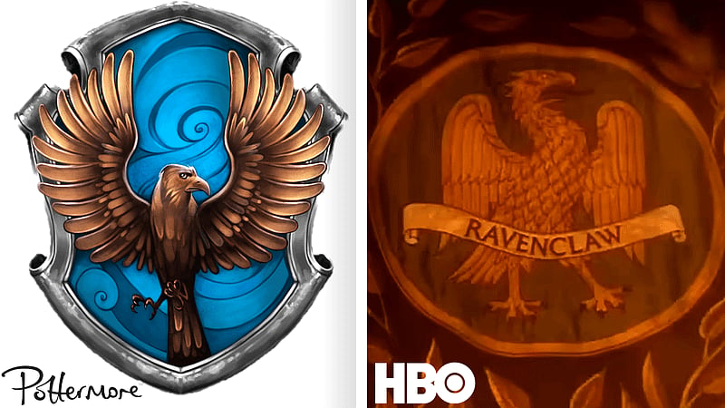 The four Hogwarts houses have new crests, and the reaction online has been swift and largely unimpressed.