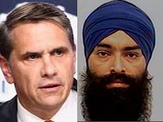 US Attorney General Todd Blanche and Gurmeet Singh