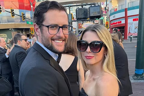 Jake Reiner with Maria Gilfillan. 