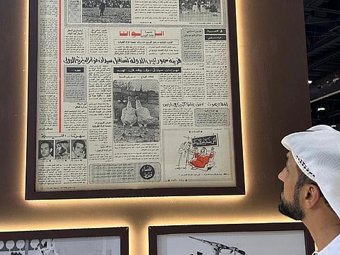 ADIHEX 2026: Rare newspaper page reveals Abu Dhabi’s falconry history 50 years ago