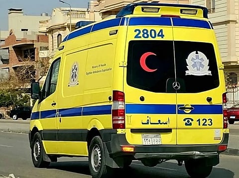The crash occurred in the morning on the road linking the Red Sea resort towns of Dahab and Nuweiba. Twenty ambulances were dispatched to the scene immediately after authorities received reports of the accident.