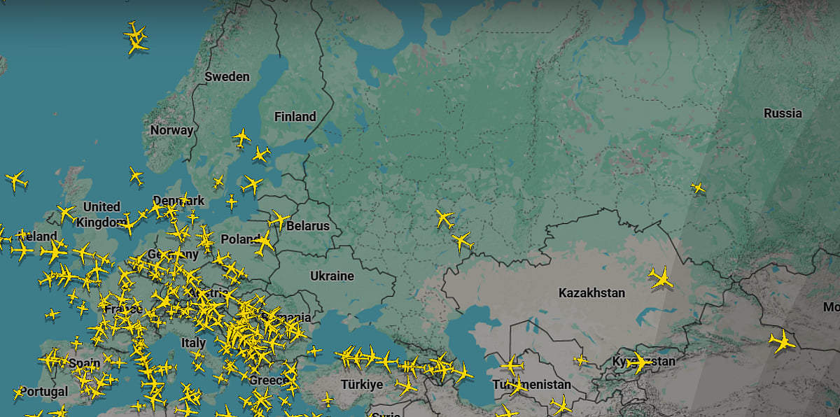 Wie Zelenskyjs Drohnenwarnung die Routen von Emirates, Etihad und flydubai beeinflussen könnte Wie Zelenskyjs Drohnenwarnung die Routen von Emirates, Etihad und flydubai beeinflussen könnte