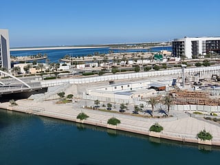 A shot of Al Raha canalside