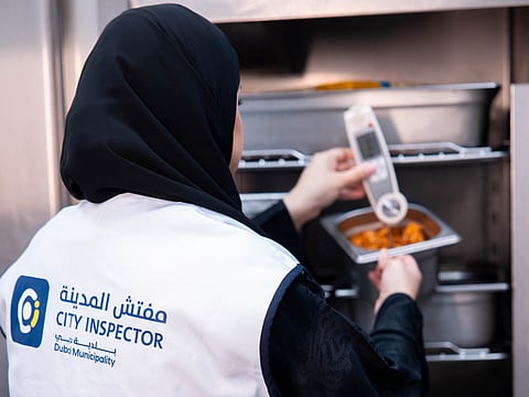 Dubai Municipality's "City Inspectors" are inspecting canteens and campus facilities as well as everyday items such as food containers, drinking water bottles and uniforms.
