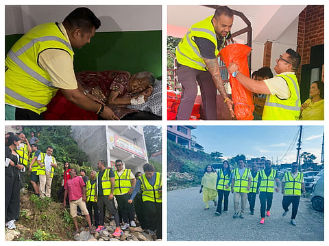 Ramesh Shrestha shares his humanitarian mission, together with a dedicated team of approximately 35 to 40 members, to flood-affected areas in Nepal