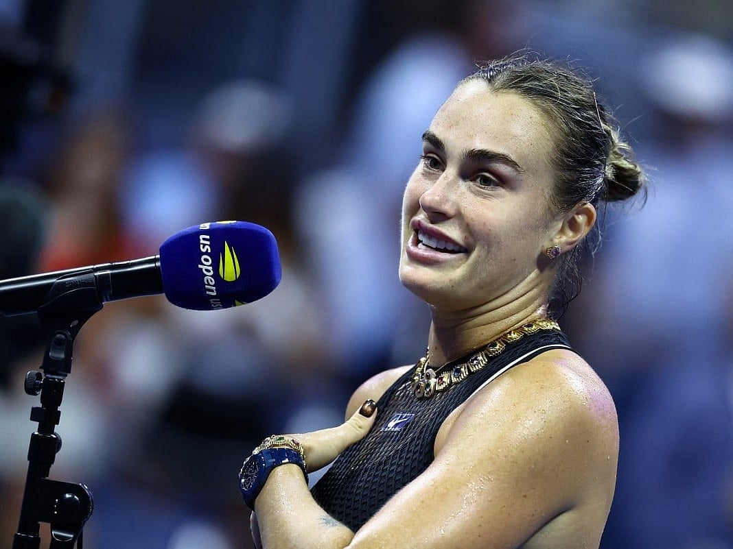 Belarus's Aryna Sabalenka was left fuming with a reporter following questions surrounding partying 